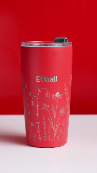 Tumbler PRO 590ml - Colección Jardín ROSADO