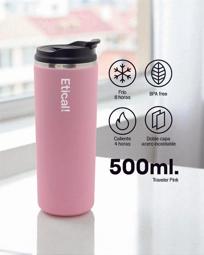 Etical Traveler 500ml Rosa