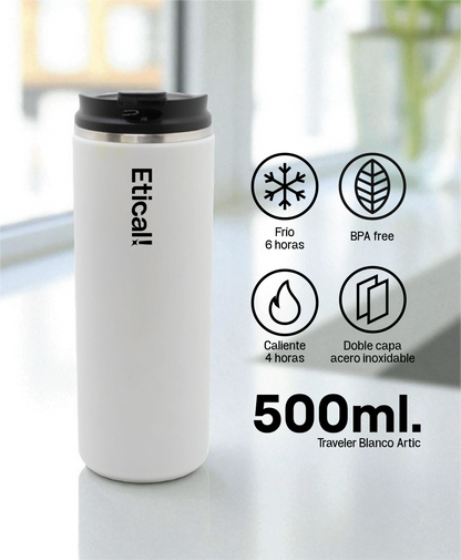 Etical Coffee Traveler 500ml Blanco Artic