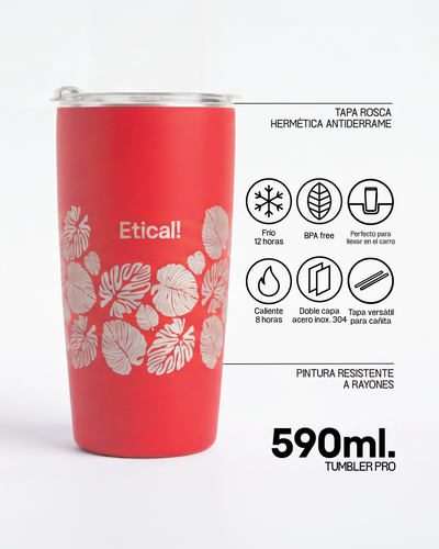 Tumbler PRO 590ml - Colección Monstera AMAPOLA